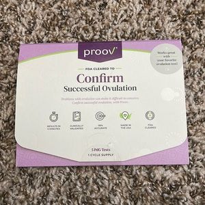 Proov Confirm Successful Ovulation kit - brand new